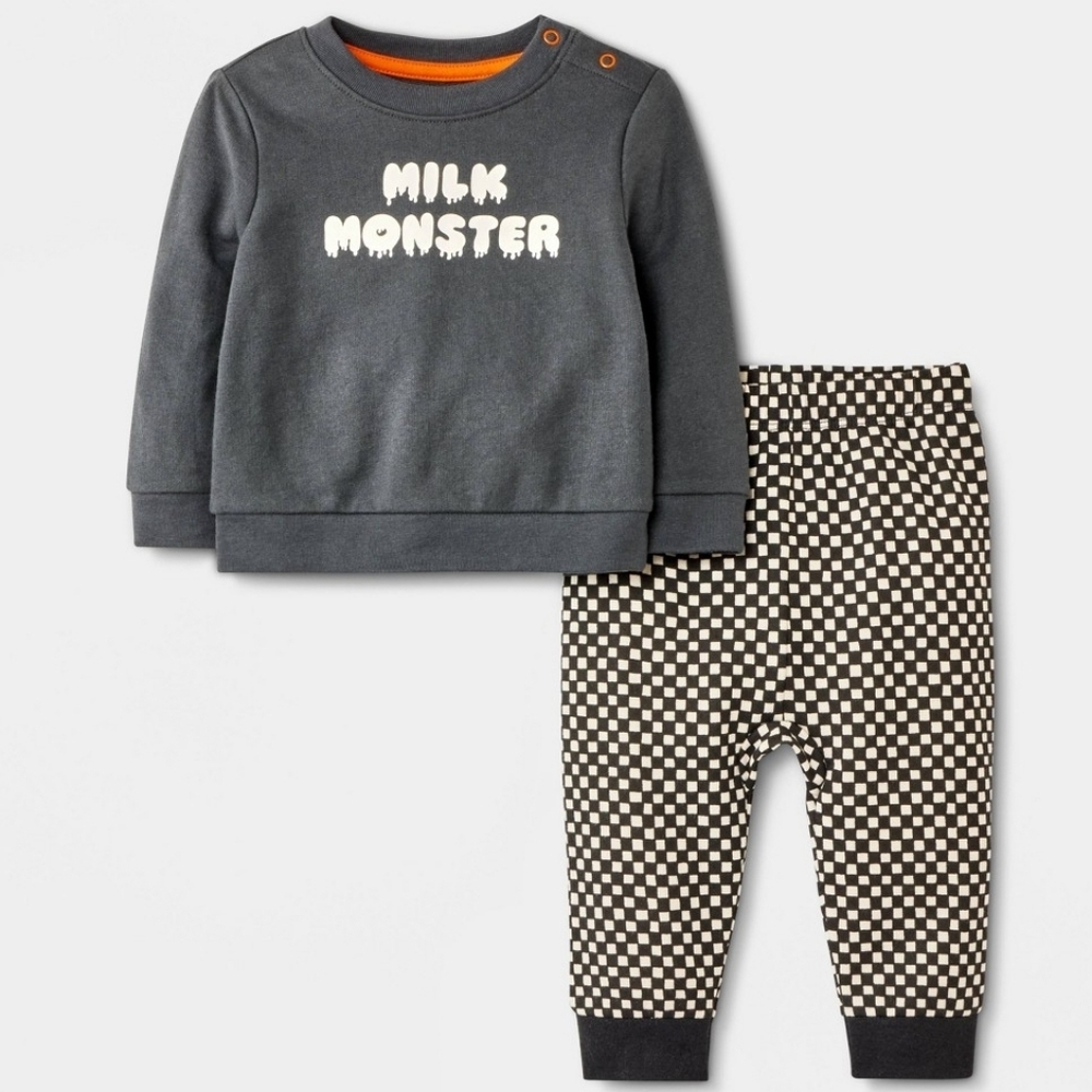 Milk monster outfit
